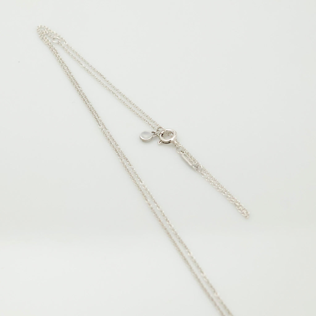 Tiffany & Co. Return to Round Necklace Rubedo & Sterling Silver 925 