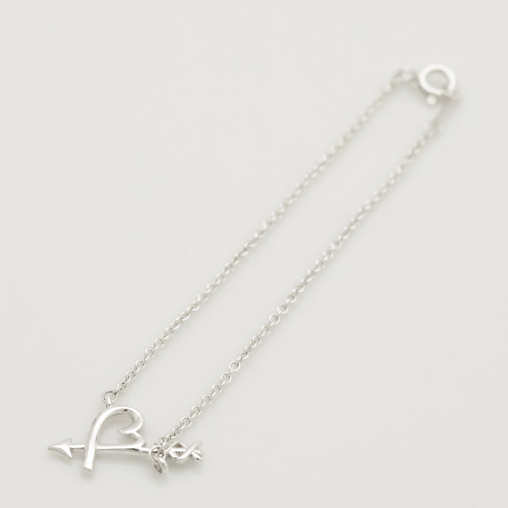 TIFFANY&Co. ラビング ハート アロー パロマピカソ ブレスレット AG925