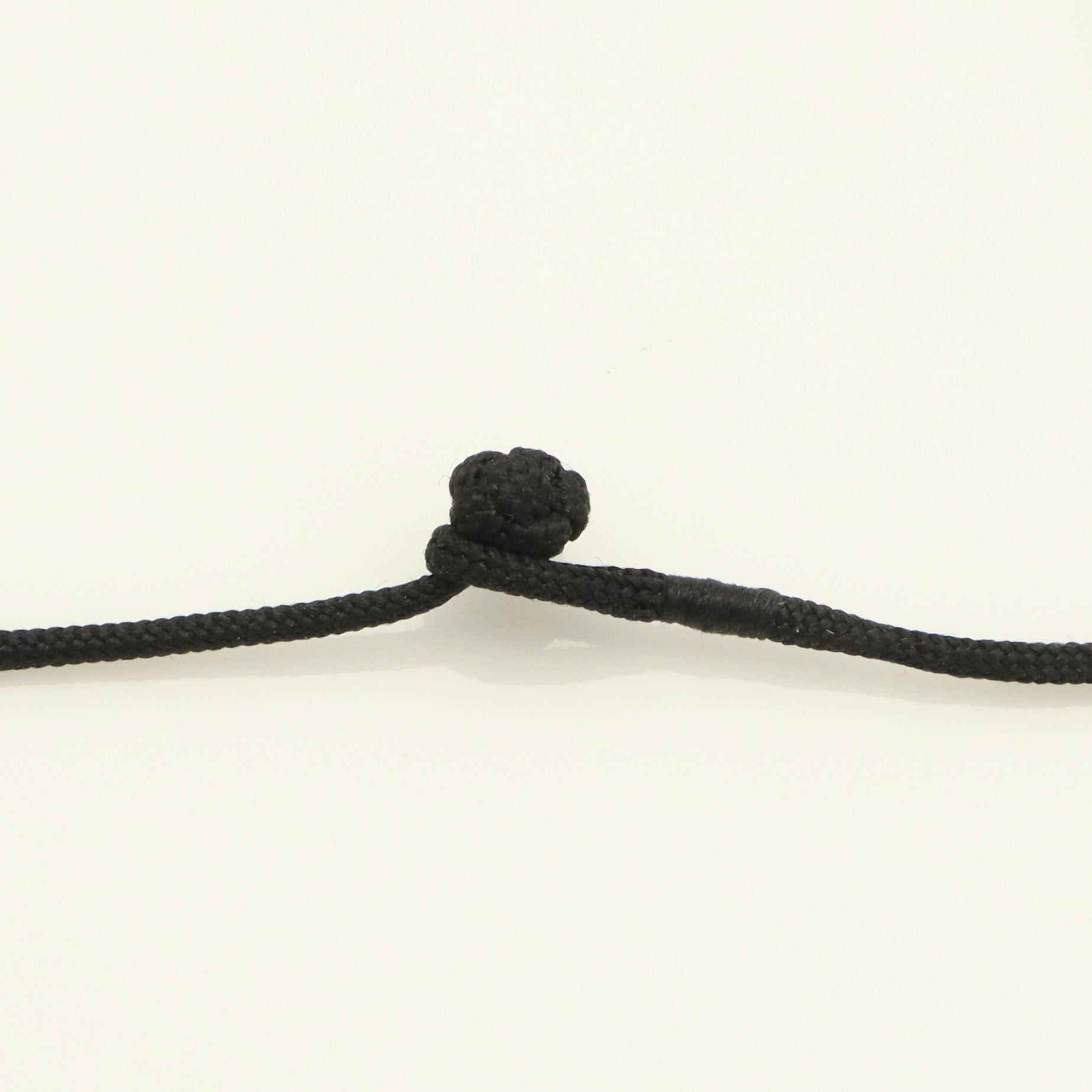  Tiffany & Co. Seviana Silk Cord Necklace Sterling Silver 925