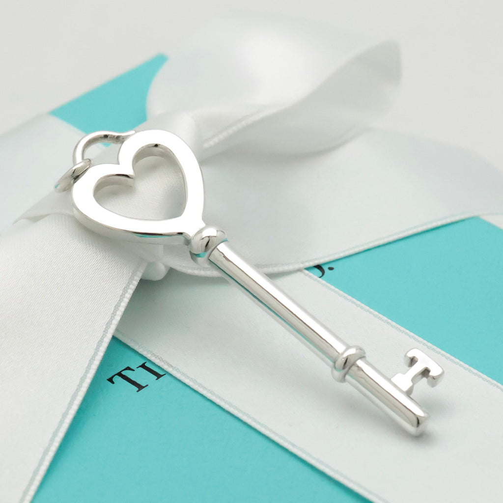 TIFFANY&Co. ラージ ハート キー チャーム AG925