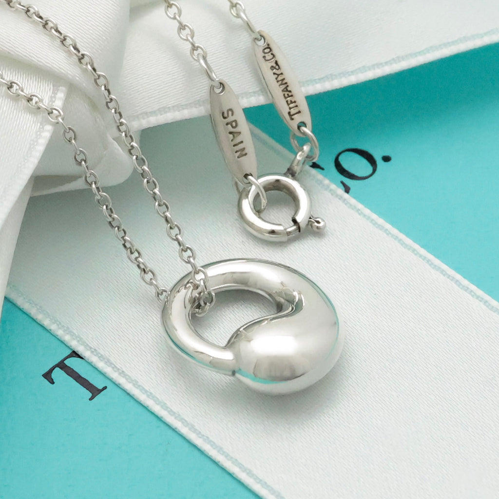 TIFFANY&Co. エターナル サークル エルサペレッティ ネックレス  AG925