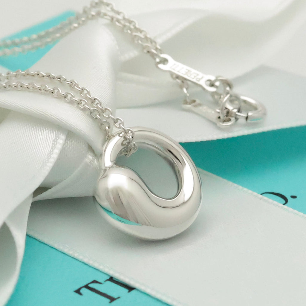 TIFFANY&Co. エターナル サークル エルサペレッティ ネックレス AG925