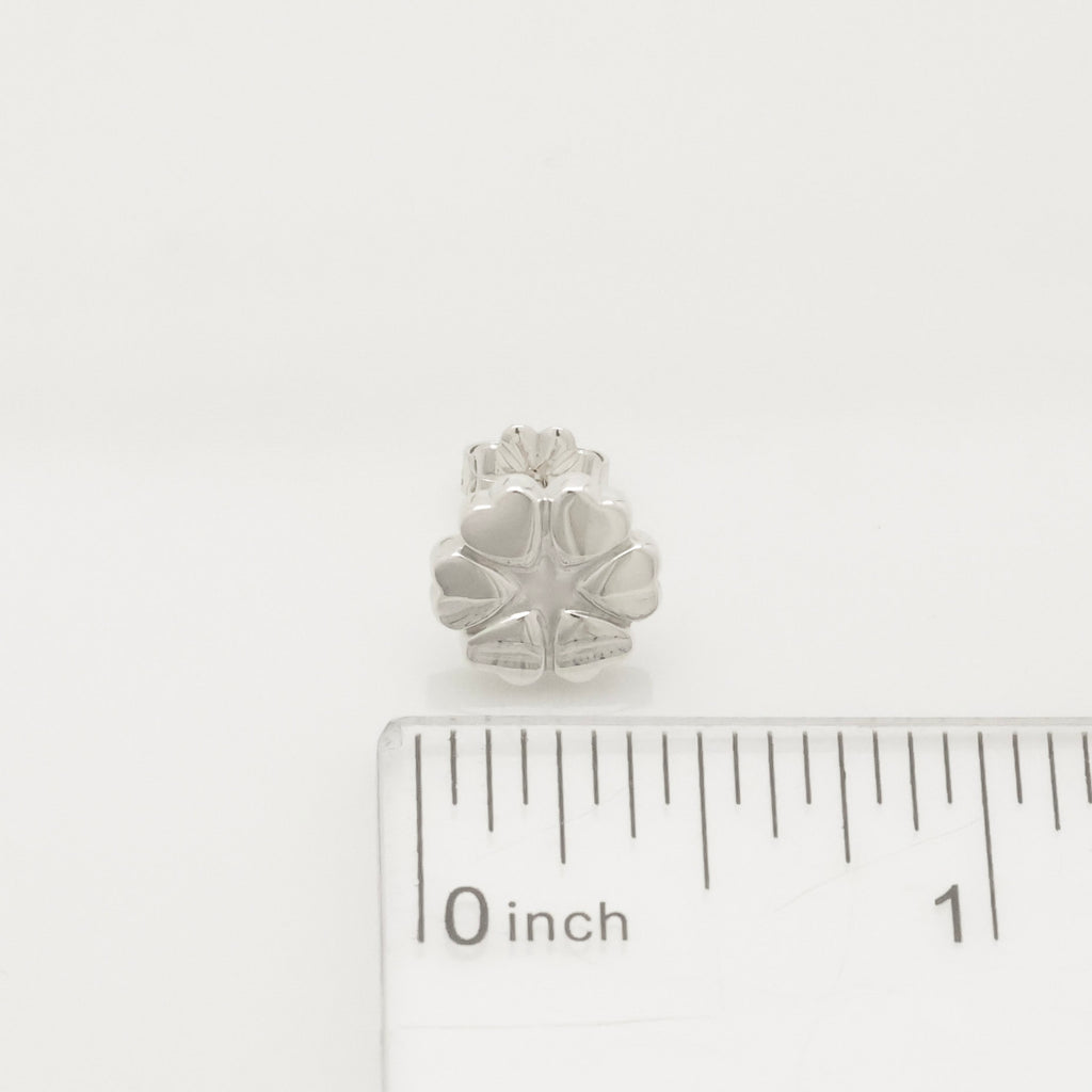  Tiffany & Co. Picasso Crown of Heart Stud Earrings Sterling Silver 925 