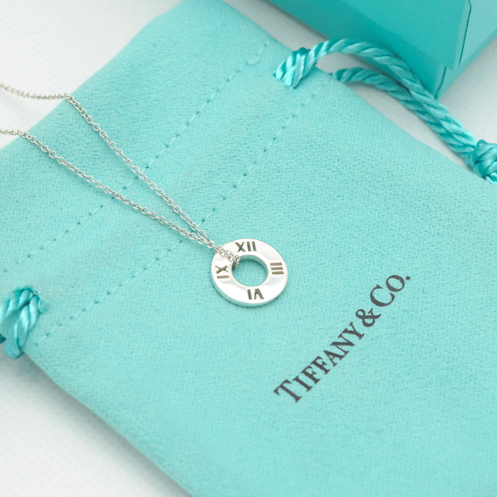 TIFFANY&Co. アトラス ピアスド サークル ネックレス AG925