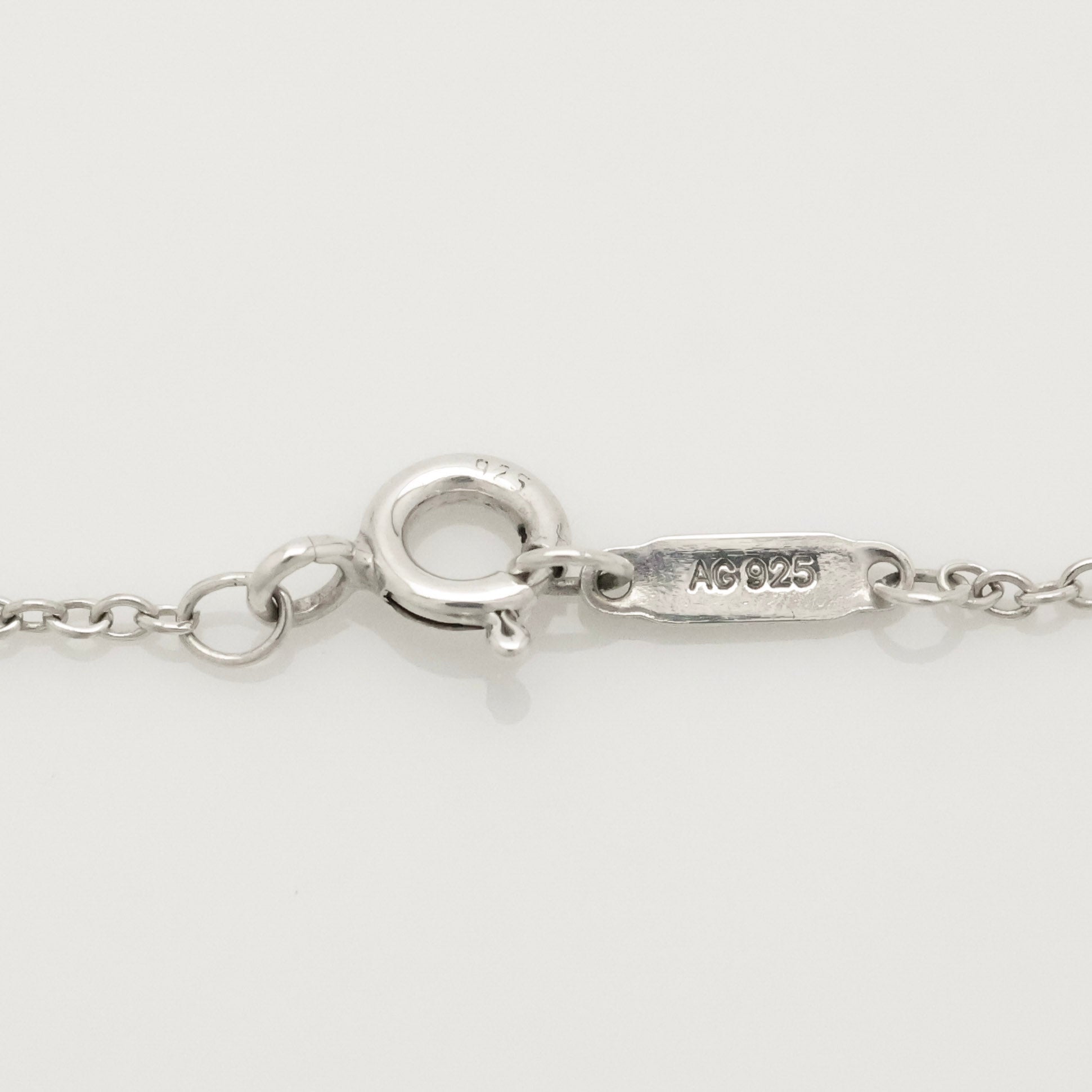 TIFFANY&Co. 4連 1837 インターロッキング サークル ネックレス ルベドメタル AG925