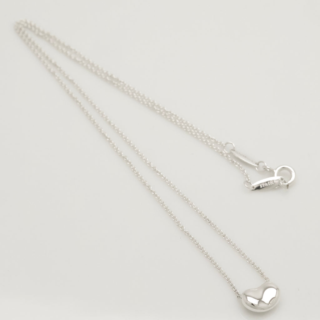  Tiffany & Co. Peretti Mini  Bean Necklace  Sterling Silver 925 