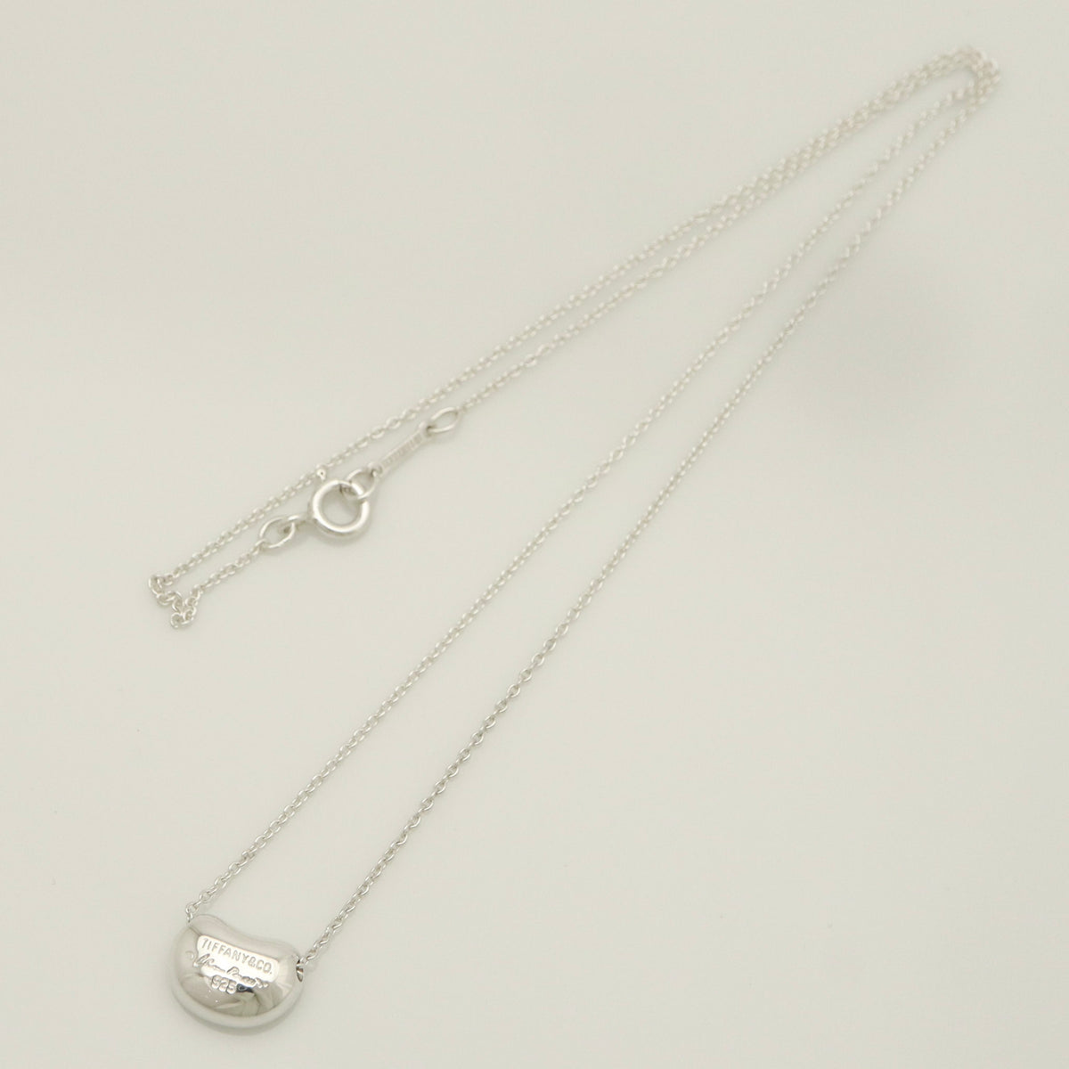 TIFFANY&Co. ミニ ビーン エルサペレッティ ネックレス AG925