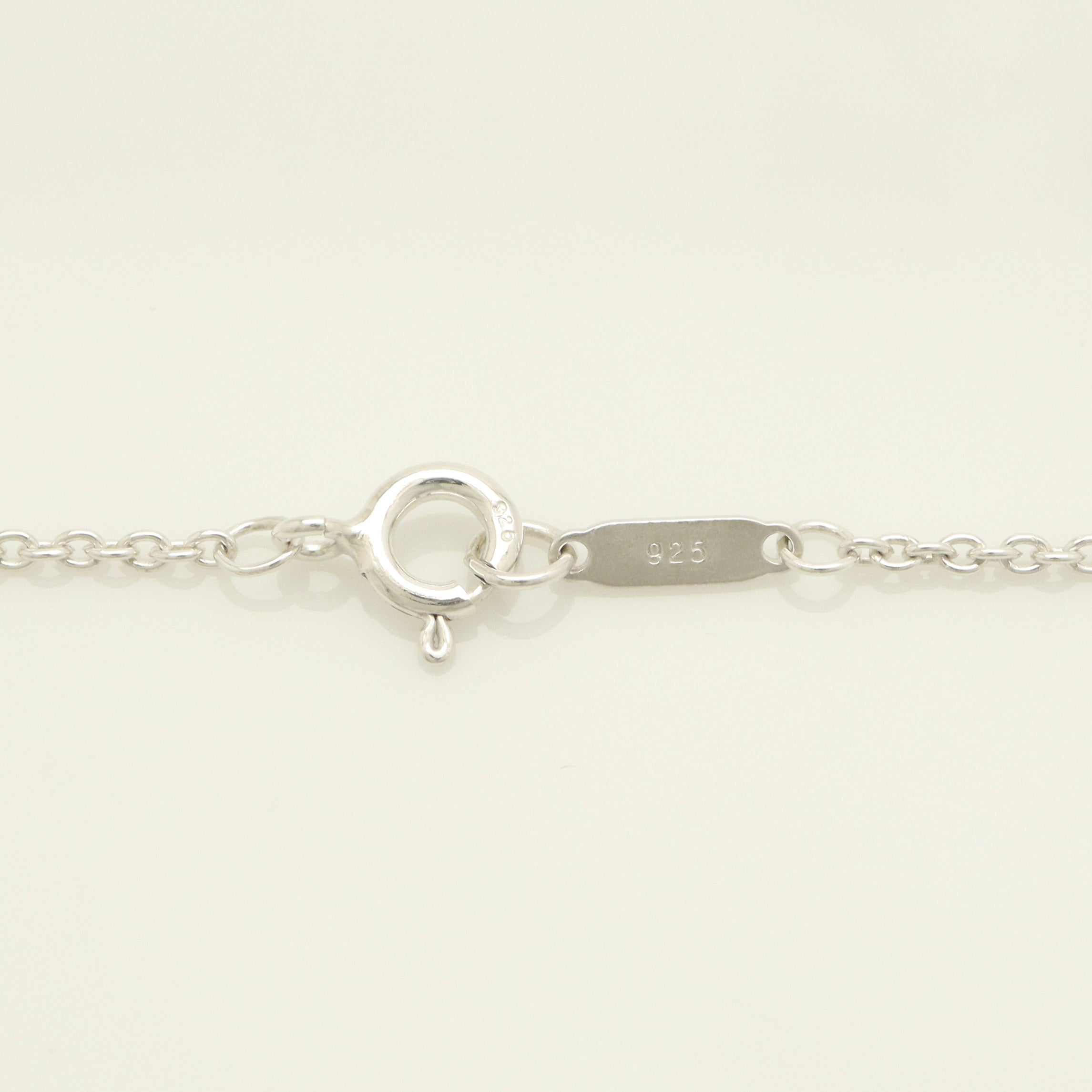 Tiffany & Co. 1837 Concave Circle Necklace Sterling Silver 925