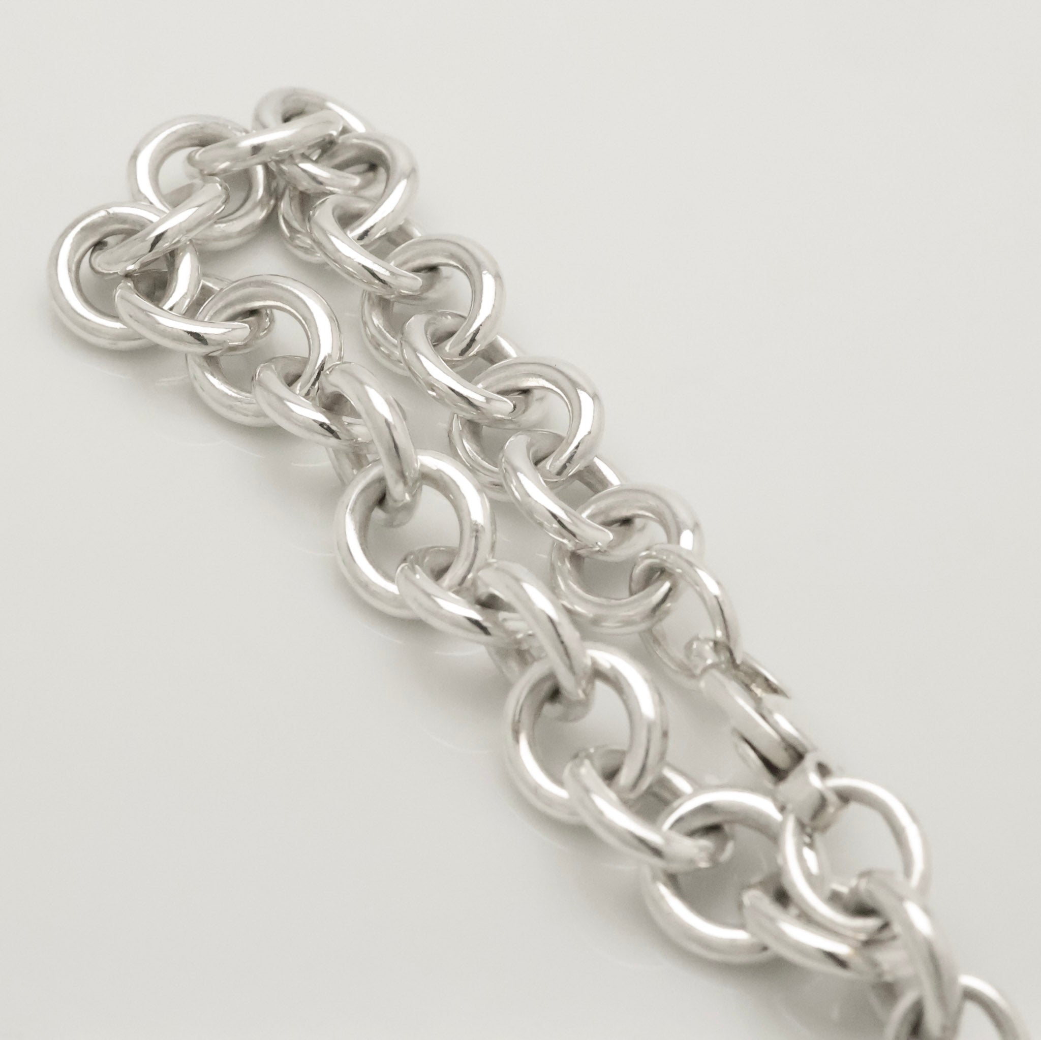TIFFANY&Co. リターントゥ ティファニー ハート タグ チェーン ブレスレット AG925