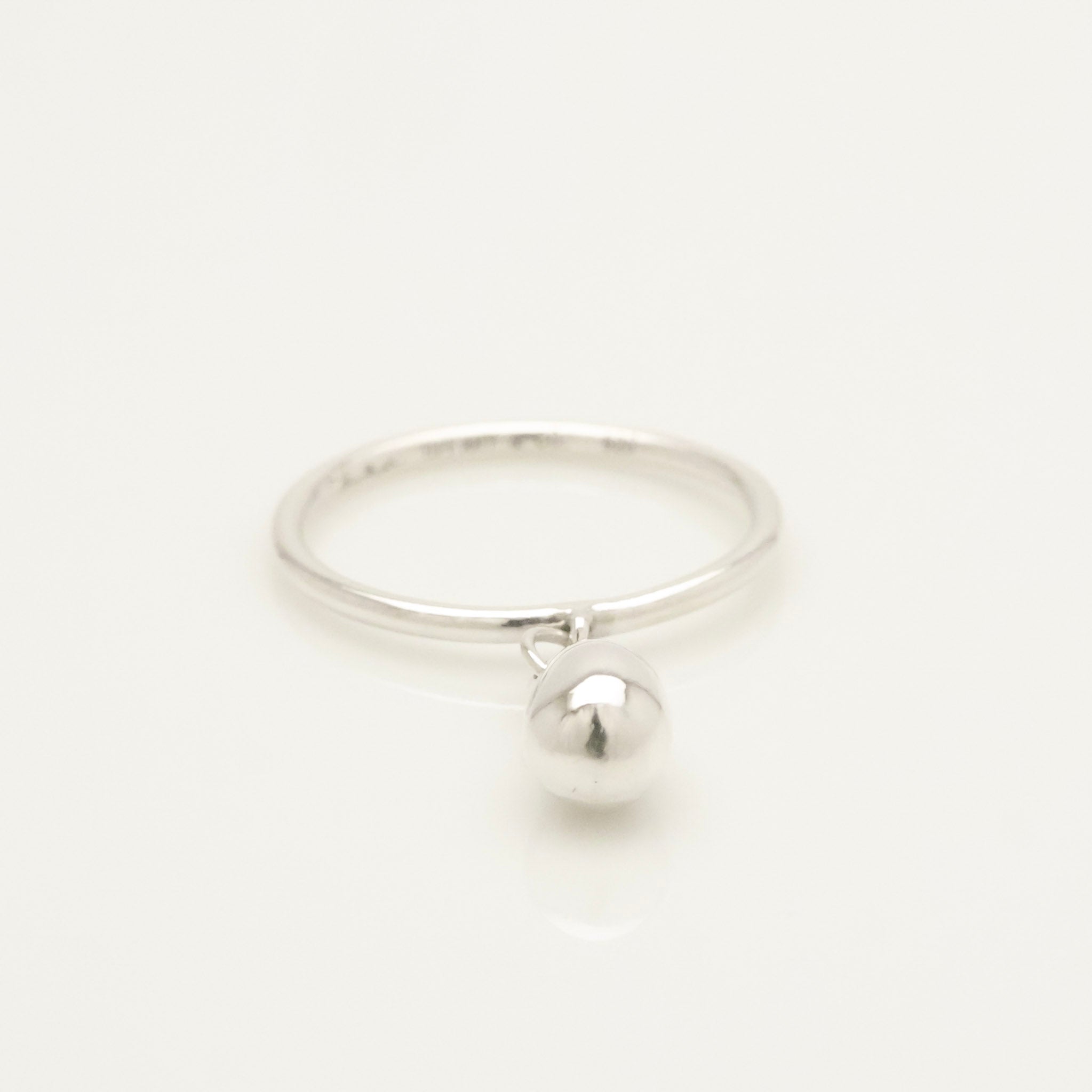 TIFFANY&Co. ティアドロップ エルサペレッティ ドロップ リング 8 号 AG925