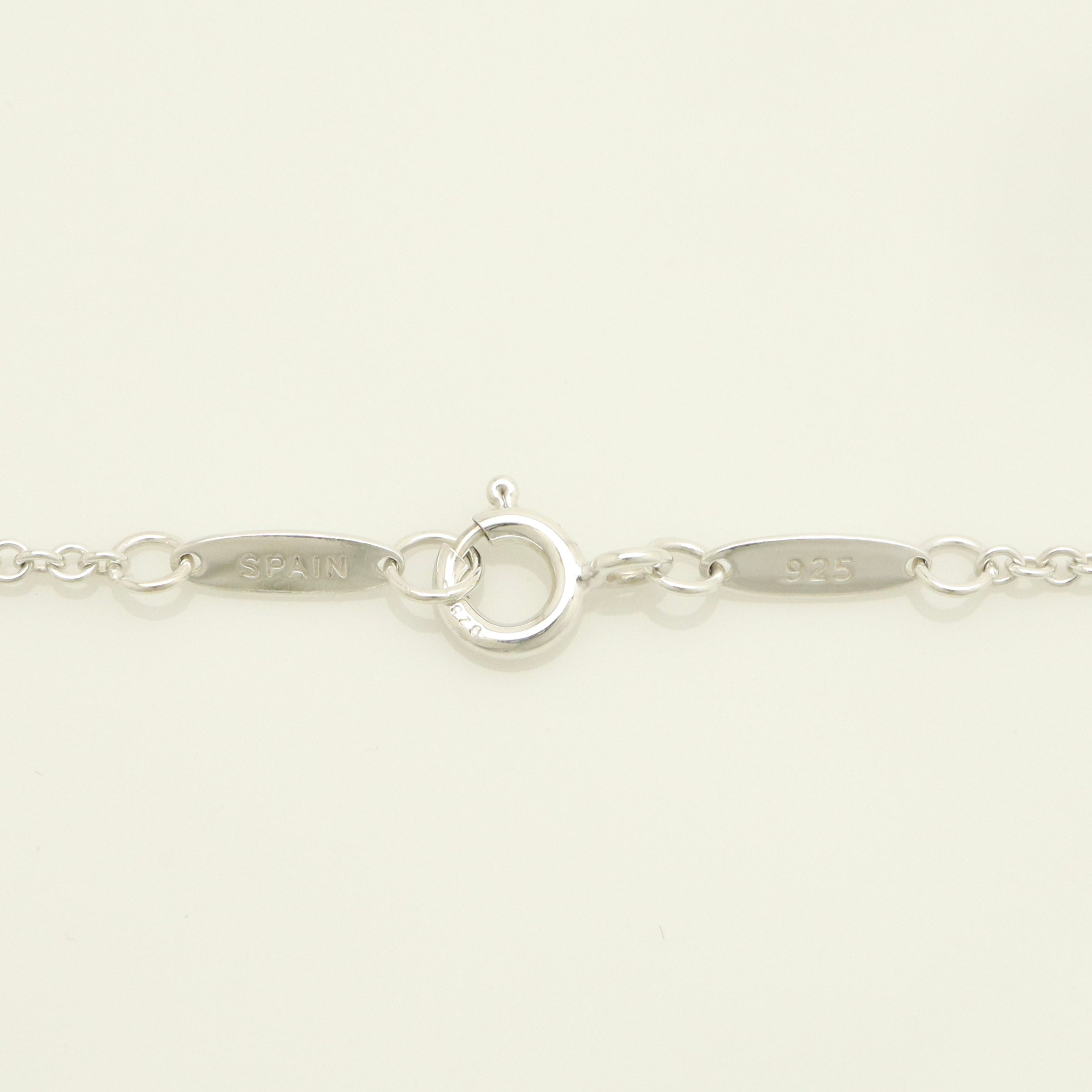 Tiffany & Co. Open Heart Pendant Necklace Sterling Silver 925