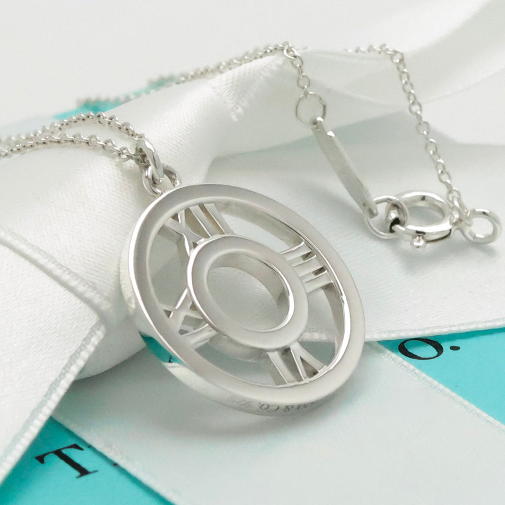 TIFFANY&Co. オープン アトラス サークル ネックレス AG925