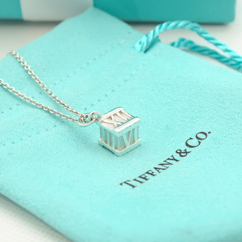 TIFFANY&Co.  アトラス キューブ ネックレス AG925