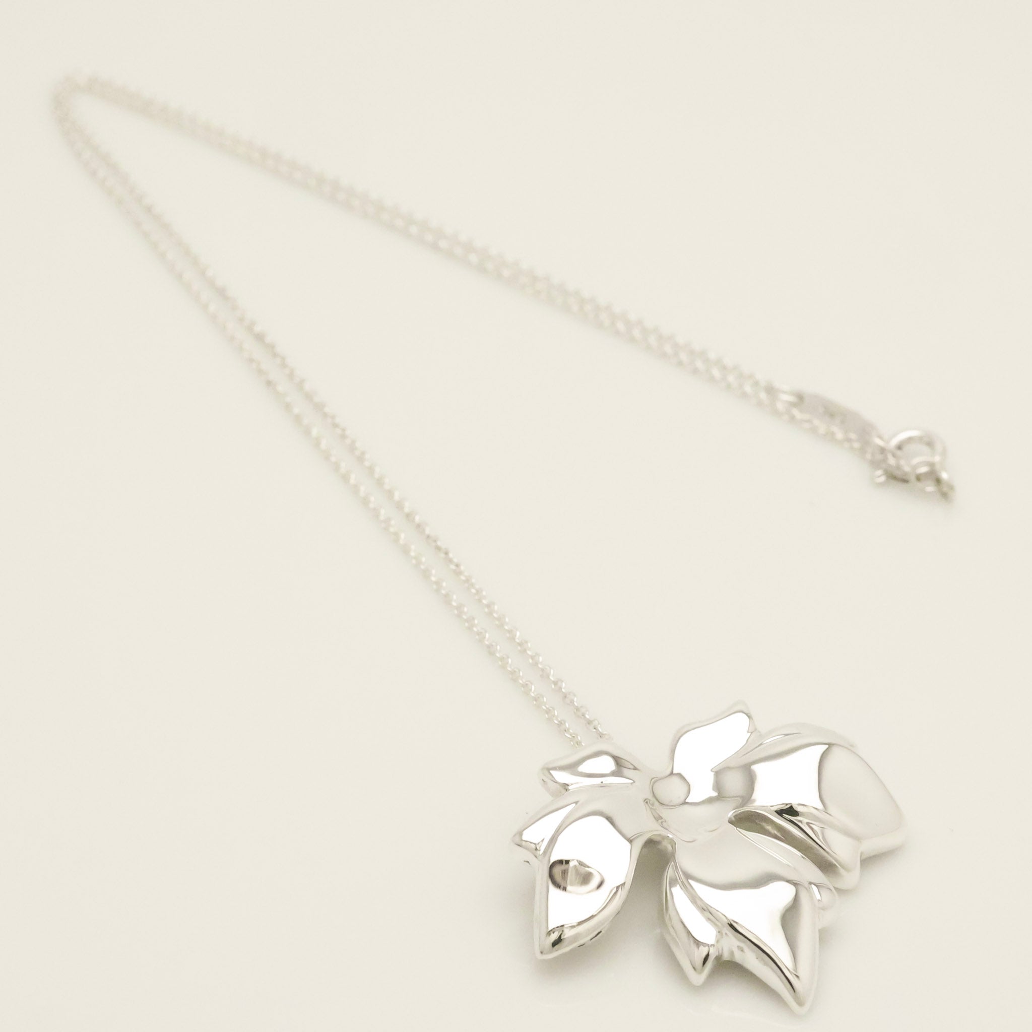 TIFFANY&Co. メイプル リーフ ネックレス AG925
