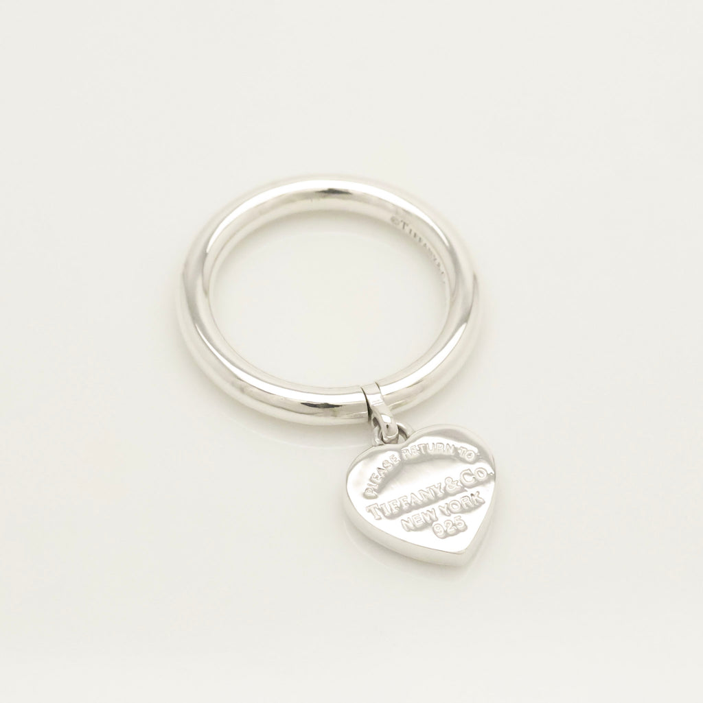 TIFFANY&Co. リターントゥ ティファニー ハート タグ リング 8 号 AG925