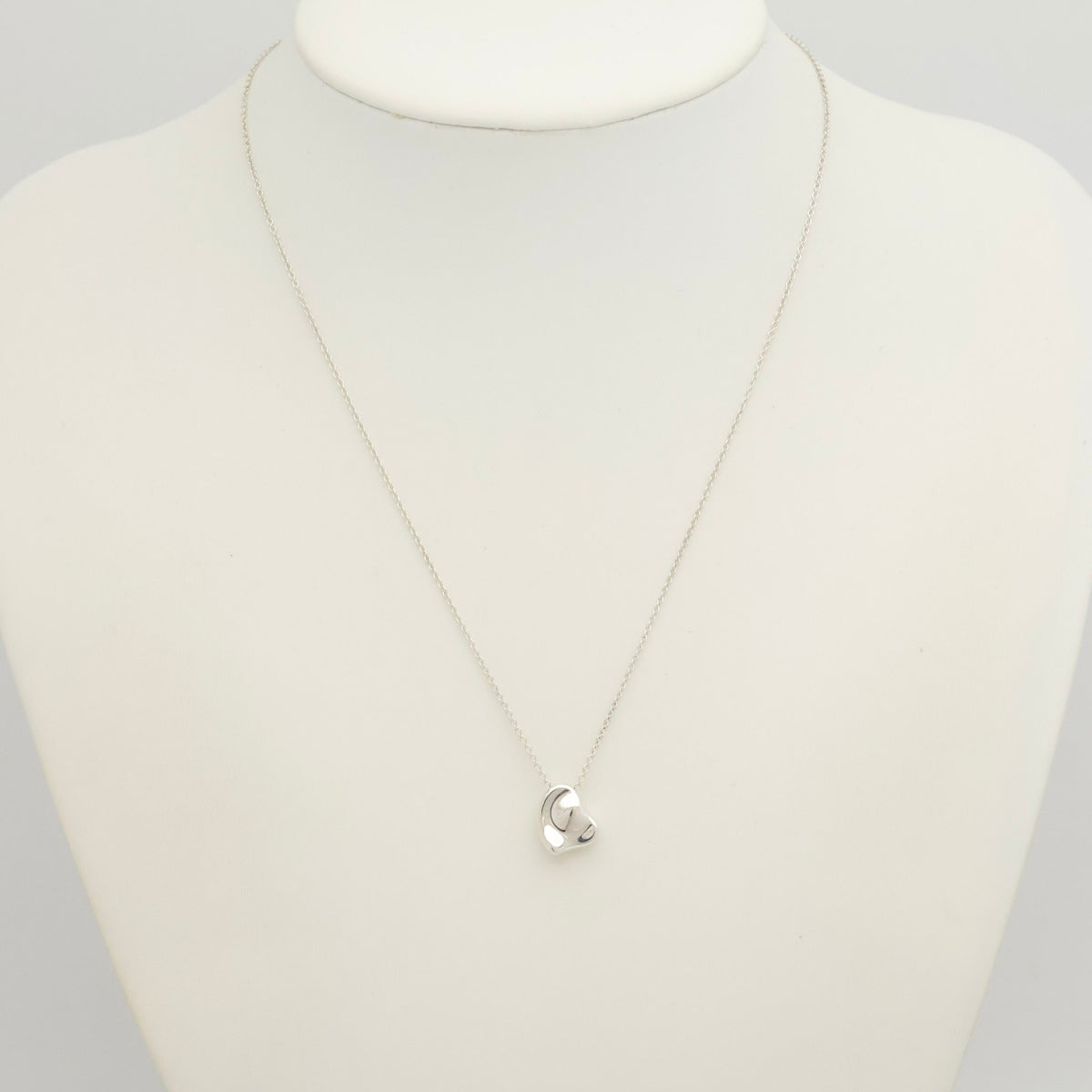 TIFFANY&Co. フル ハート エルサペレッティ ネックレス AG925