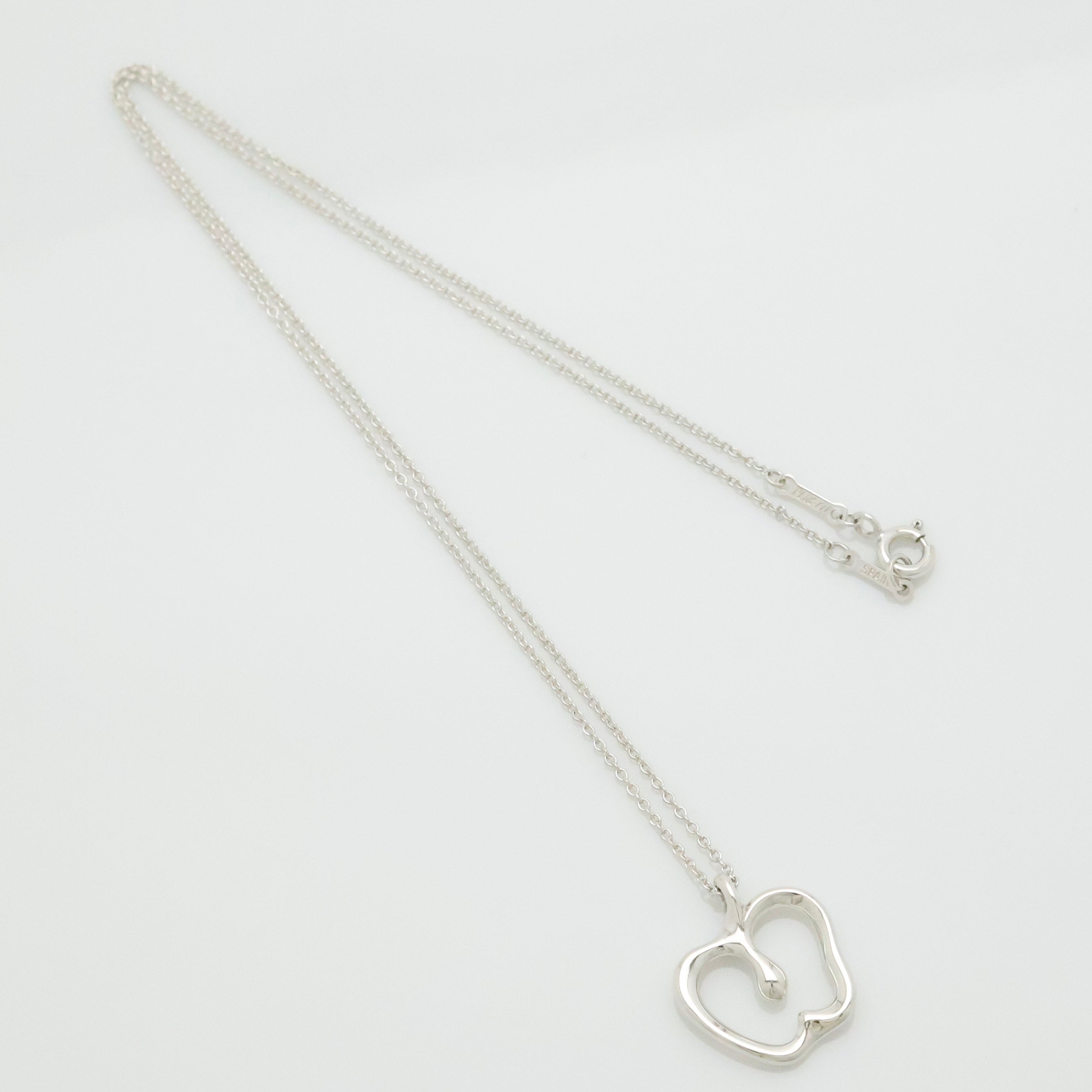 Tiffany & Co. Peretti Apple Necklace Pendant  Sterling Silver 925 
