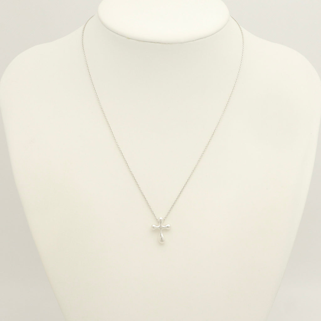 TIFFANY&Co. クロス エルサペレッティ ネックレス AG925