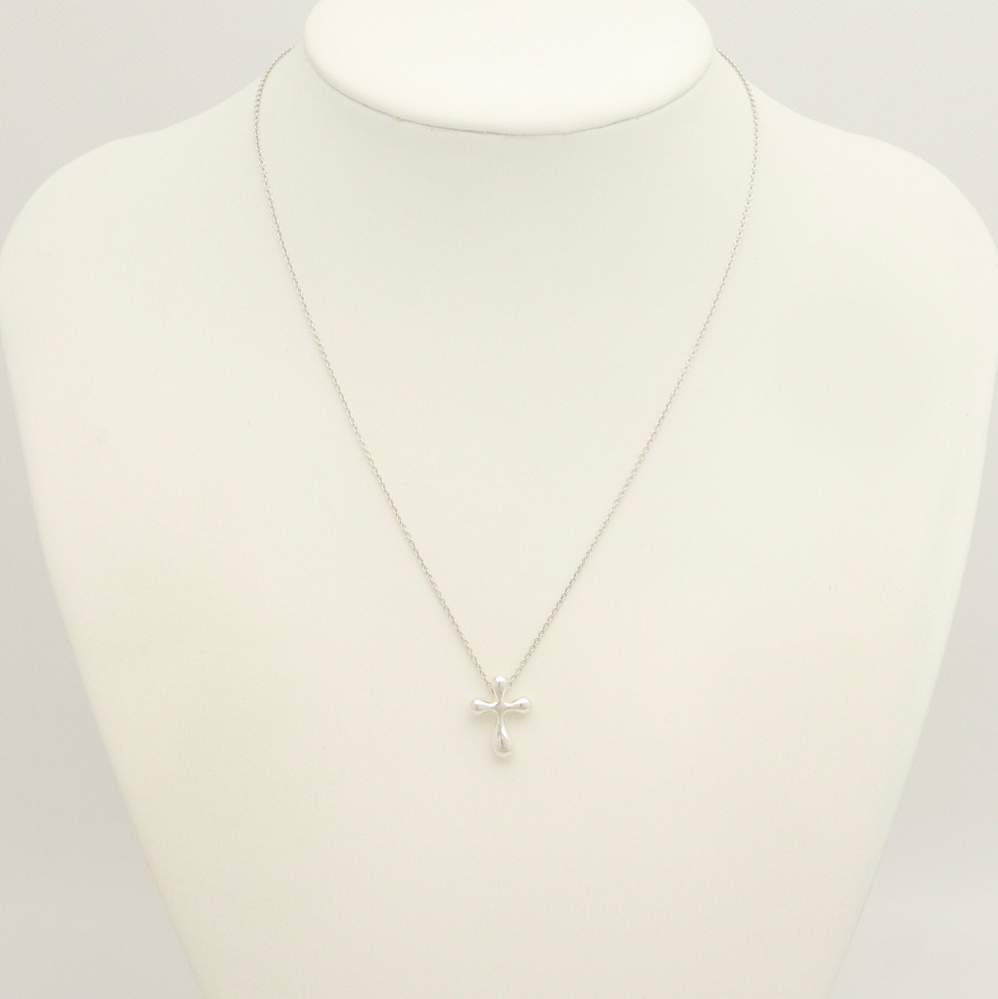 TIFFANY&Co. クロス エルサペレッティ ネックレス AG925