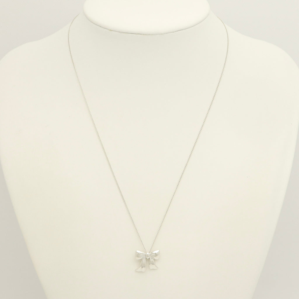 TIFFANY&Co. ミニ リボン ネックレス AG925