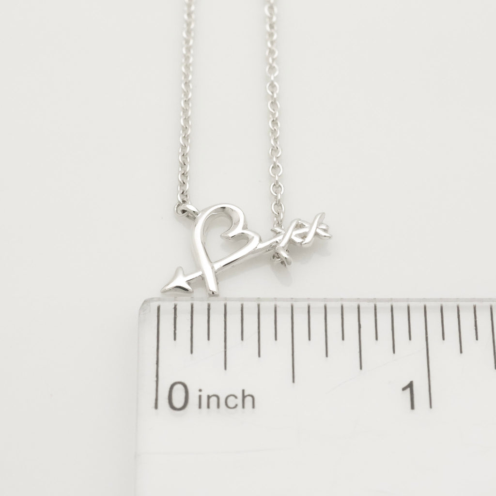 Tiffany & Co. Loving Heart Arrow Bracelet Sterling Silver 925