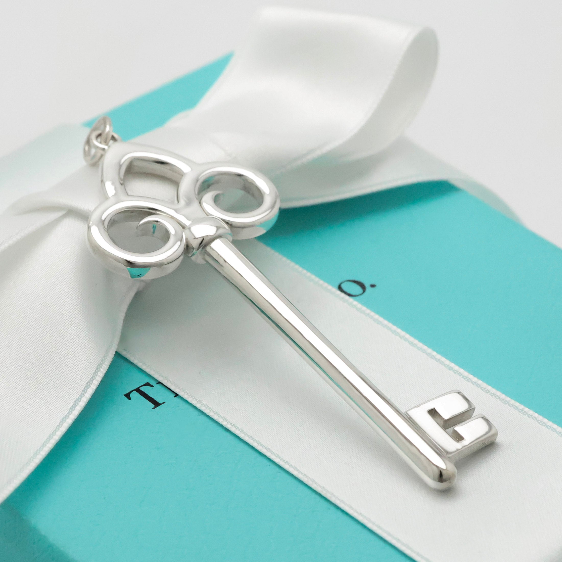 TIFFANY&Co. フルール ド リス キー チャーム AG925