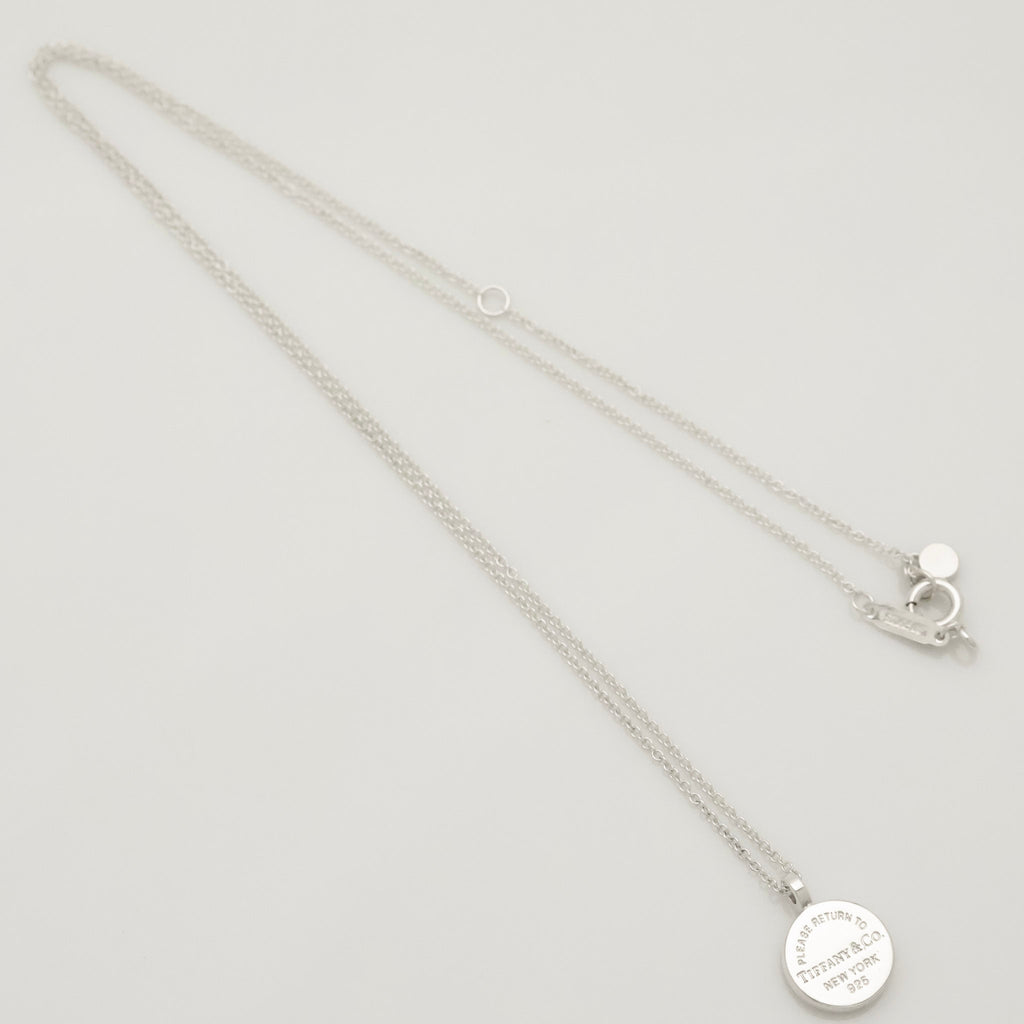 Tiffany & Co. Return to Round Necklace Sterling Silver 925 