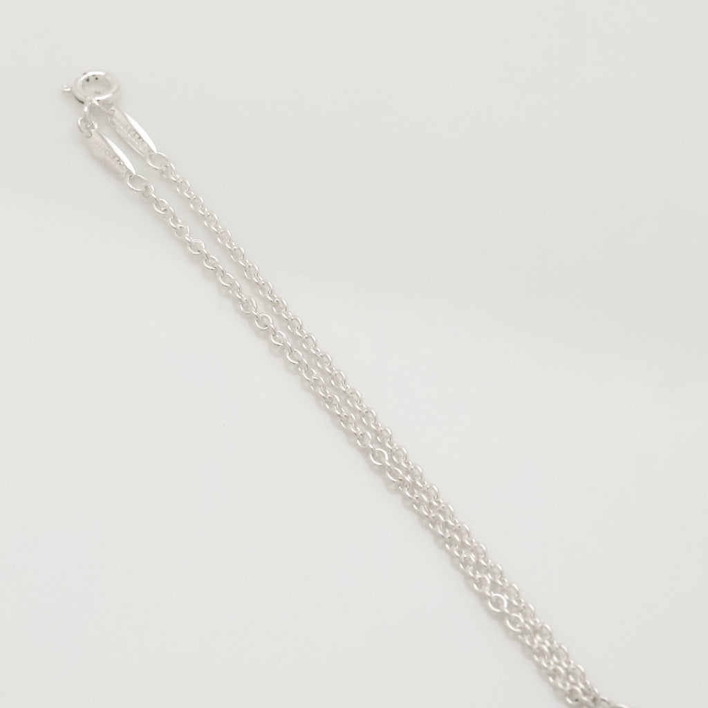 Tiffany & Co. Peretti 11mm Open Heart Bracelet Sterling Silver 925
