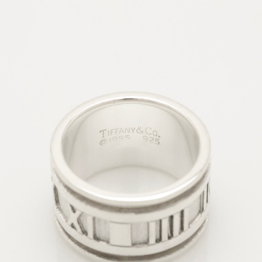 Tiffany & Co. Atlas Wide Ring Size 4.5- 5 Sterling Silver 925