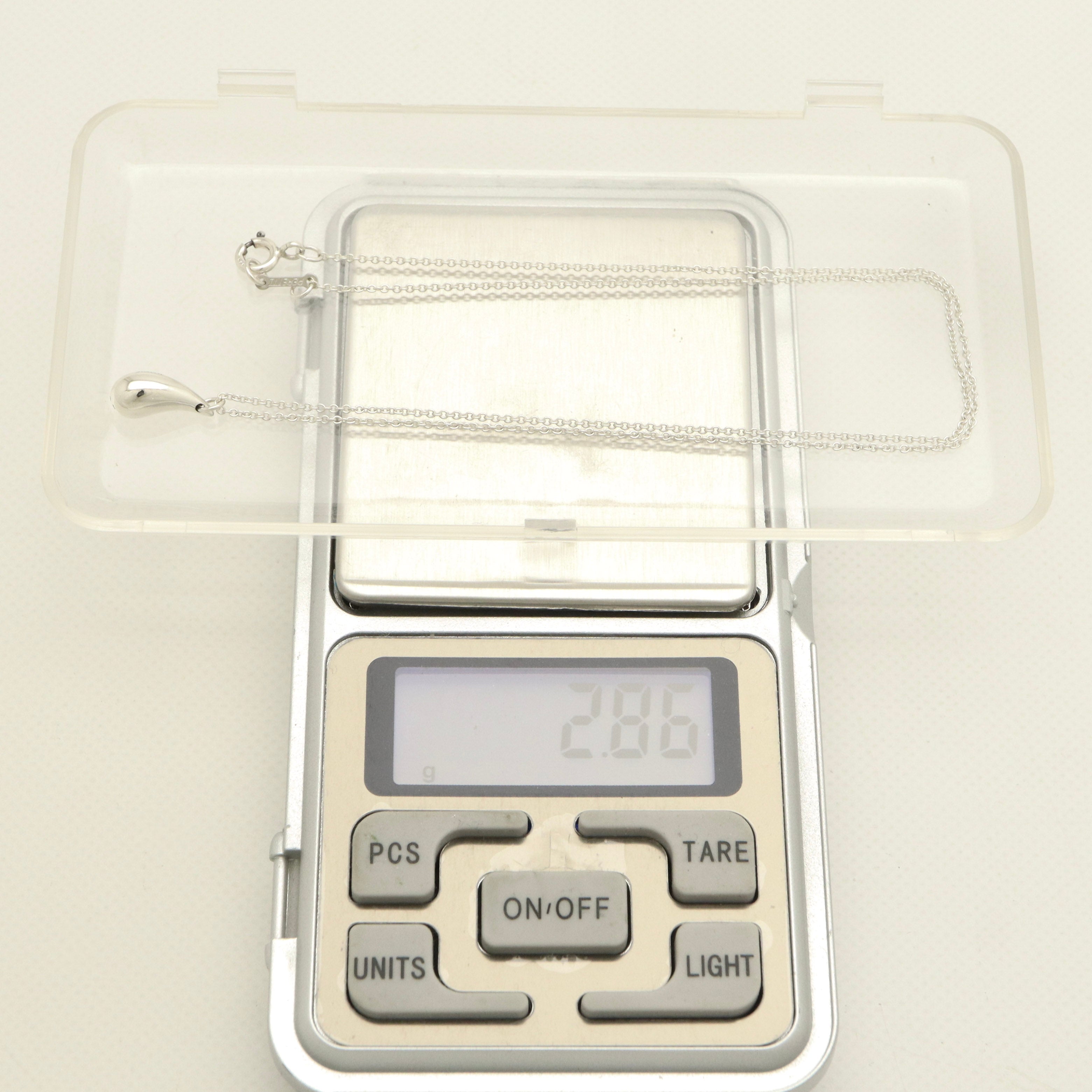 TIFFANY&Co. ティアドロップ エルサペレッティ ネックレス AG925