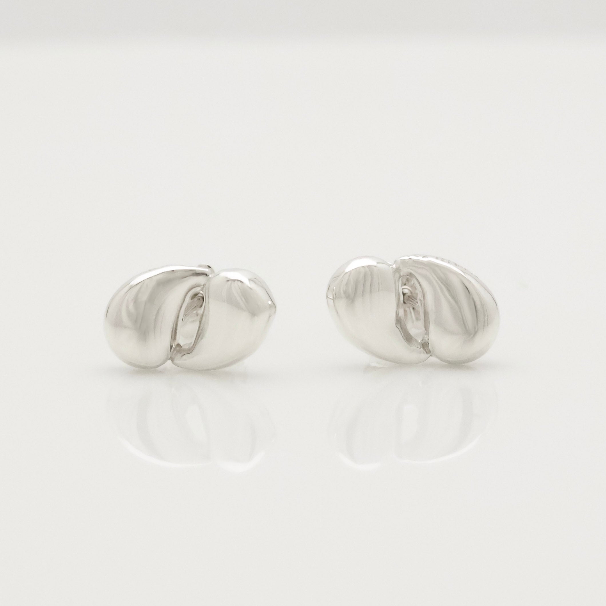 TIFFANY&Co. ダブル ティアドロップ エルサペレッティ スタッド ピアス AG925