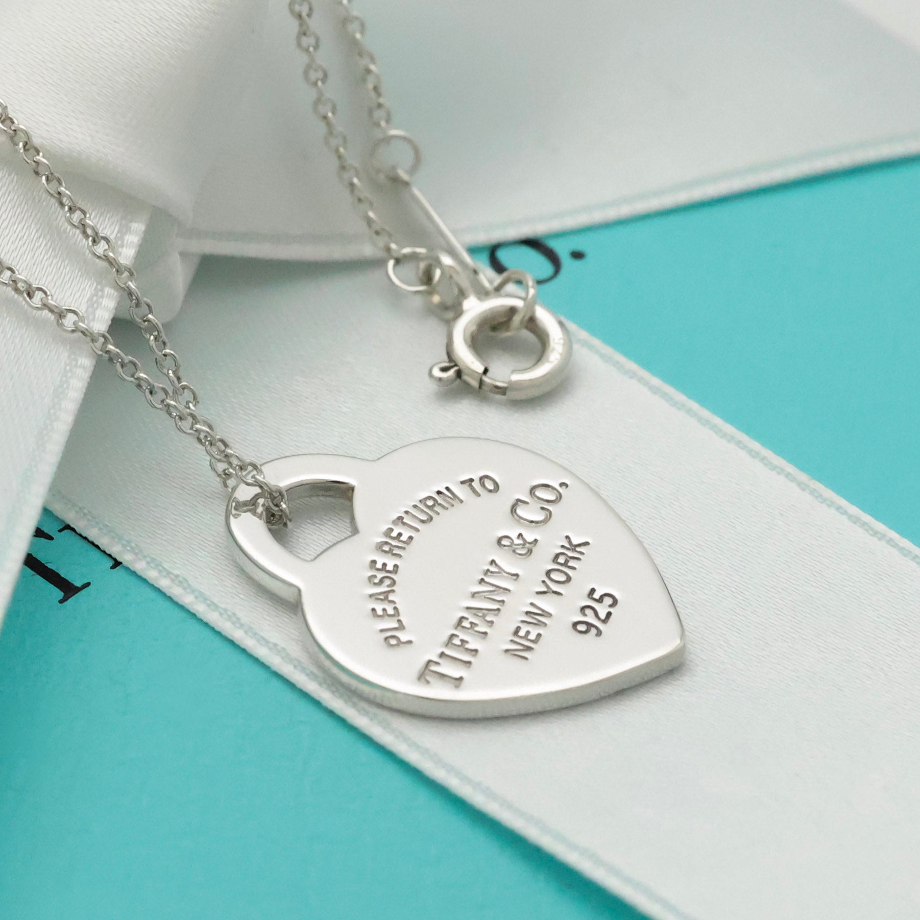 TIFFANY&Co. リターントゥ ティファニー ハート タグ ネックレス AG925