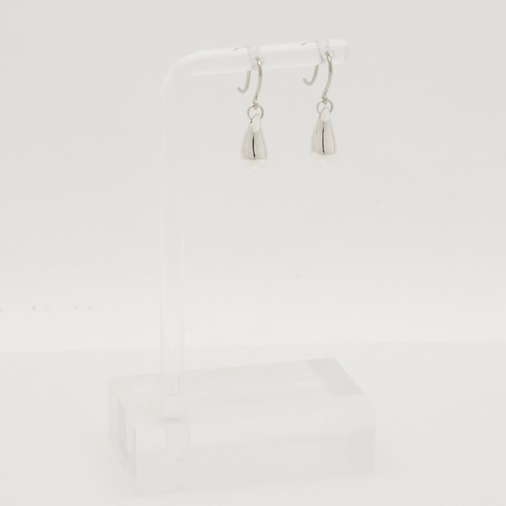 Tiffany & Co. Peretti Teardrop Dangle Earrings Sterling Silver 925