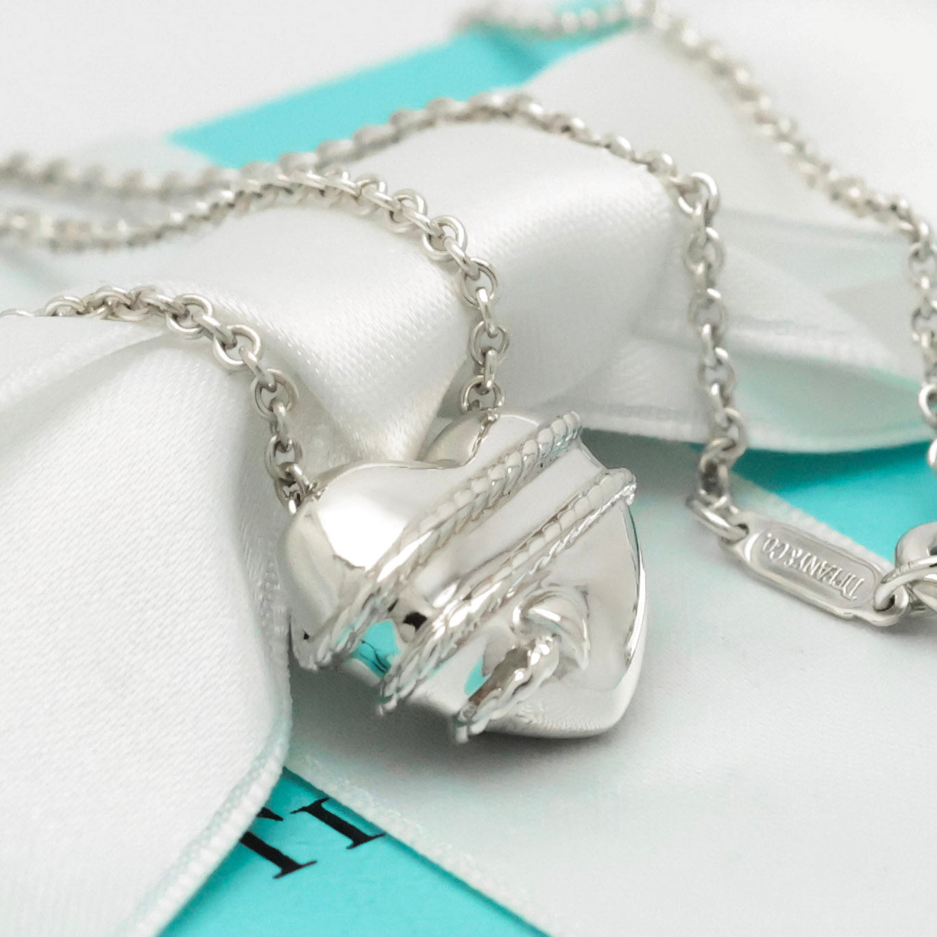 TIFFANY&Co. ハート アロー ネックレス AG925