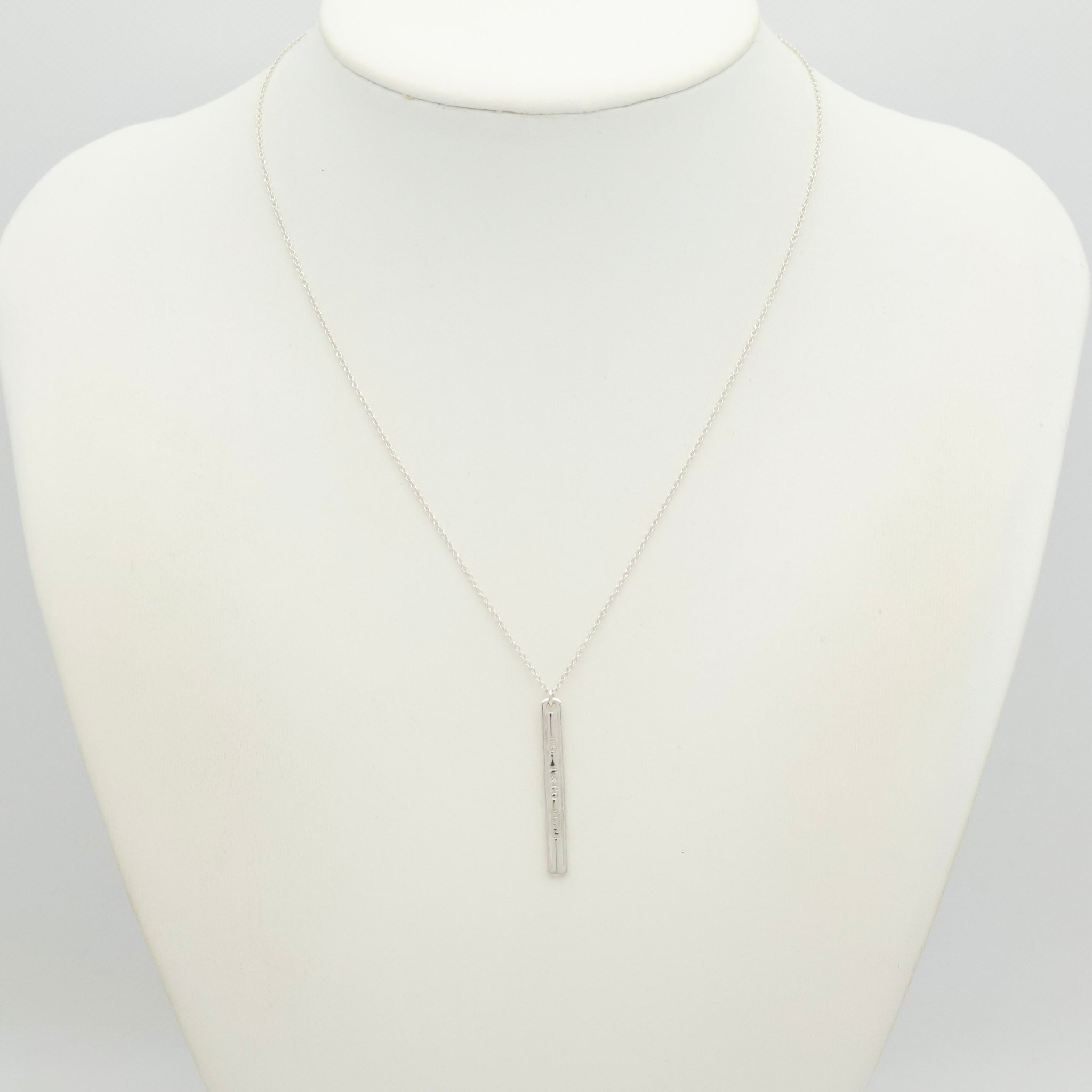 TIFFANY&Co. 1837 ナロー バー  ネックレス AG925