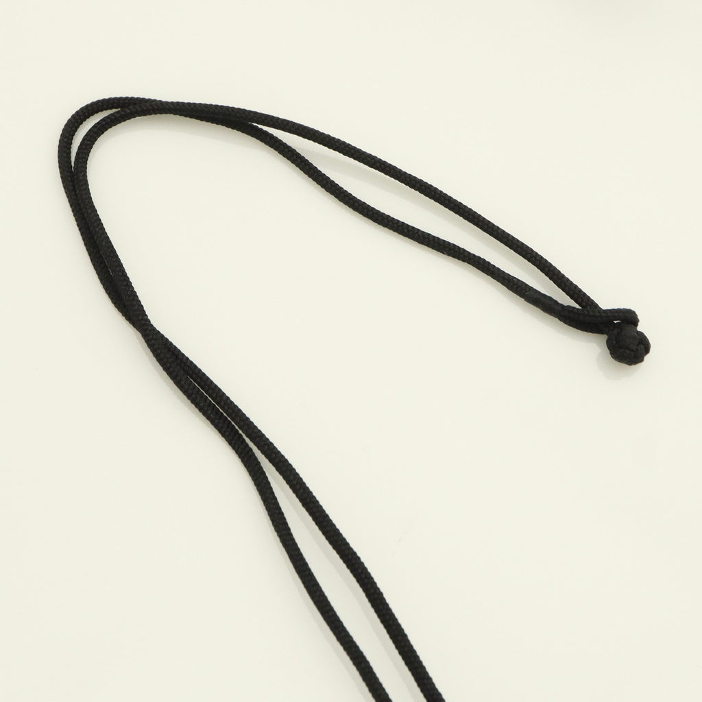  Tiffany & Co. Seviana Silk Cord Necklace Sterling Silver 925