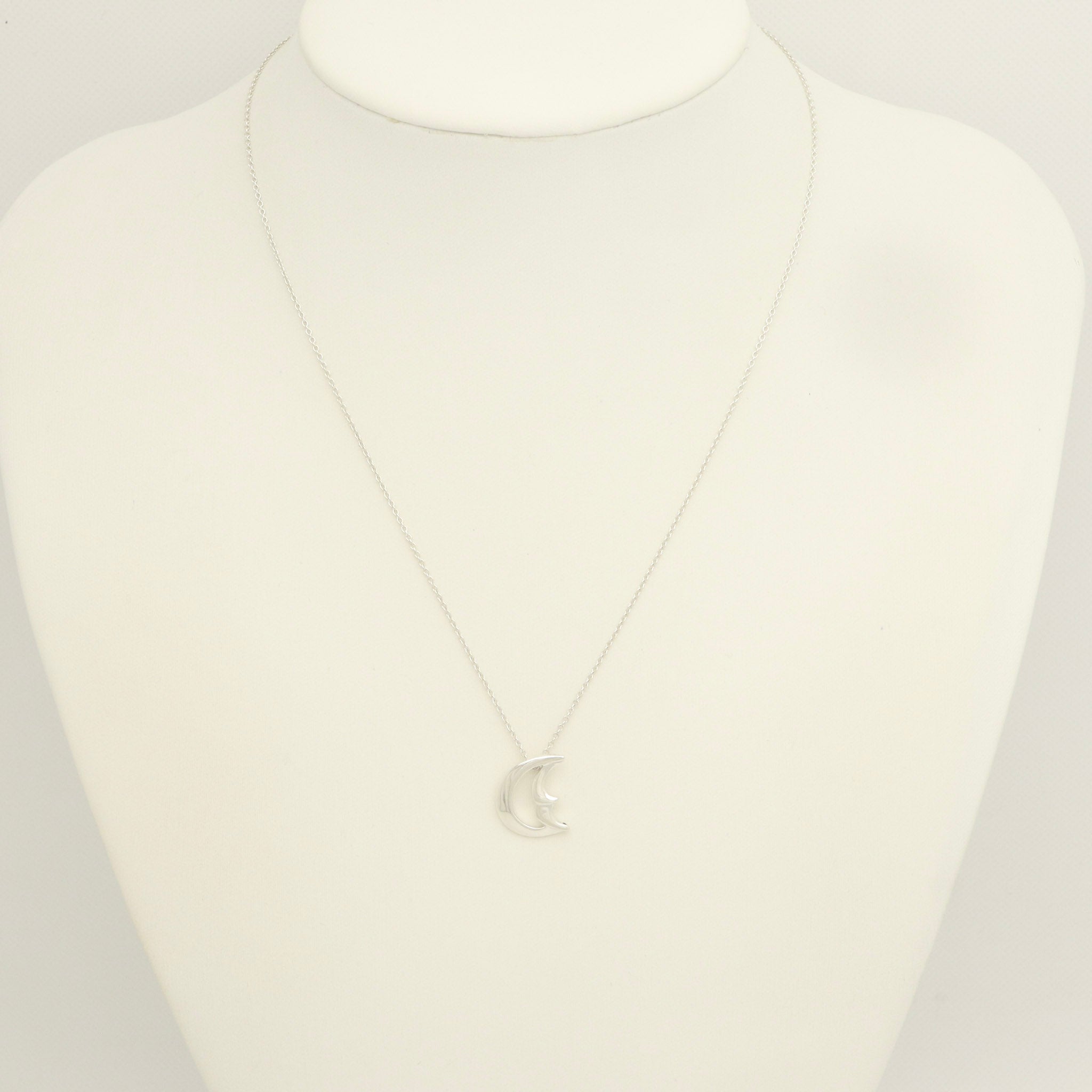 Tiffany & Co. Teardrop Necklace Pendant Sterling Silver 925 