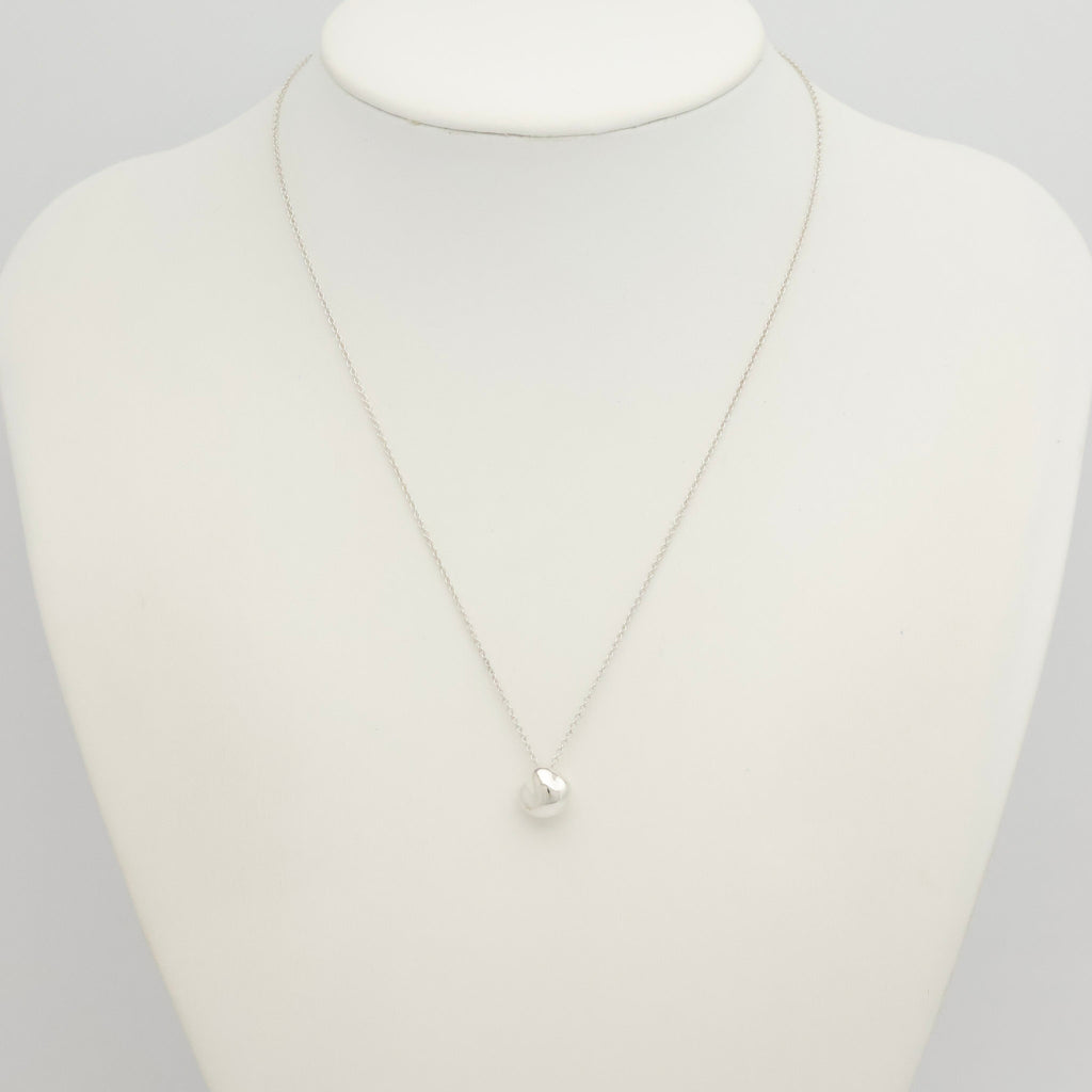 Tiffany & Co. Elsa Peretti Nugget Necklace Sterling Silver 925 