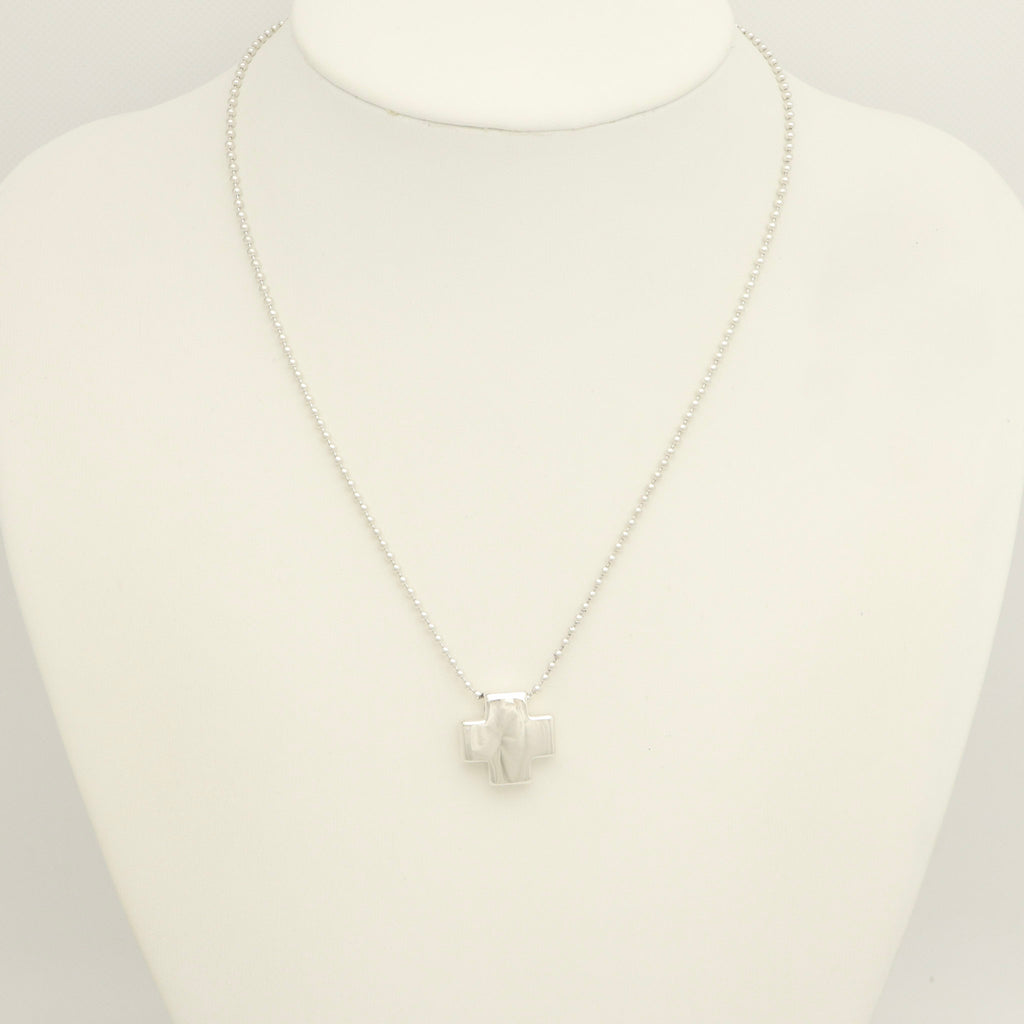 TIFFANY&Co. ローマン クロス ネックレス AG925