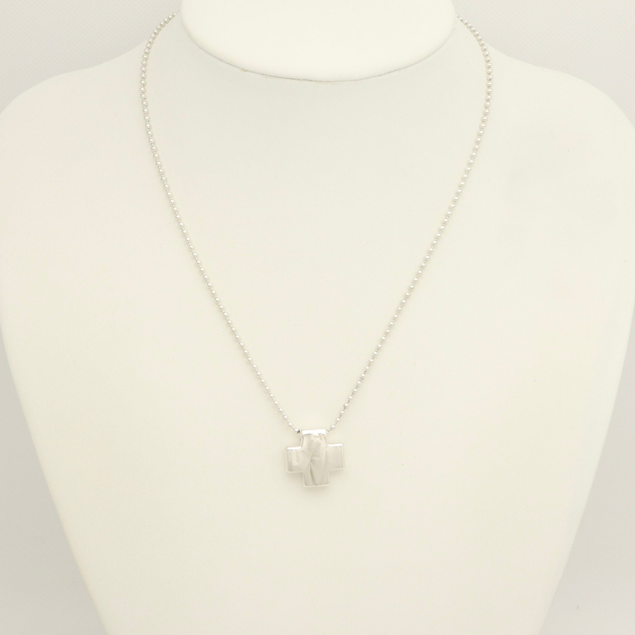 TIFFANY&Co. ローマン クロス ネックレス AG925