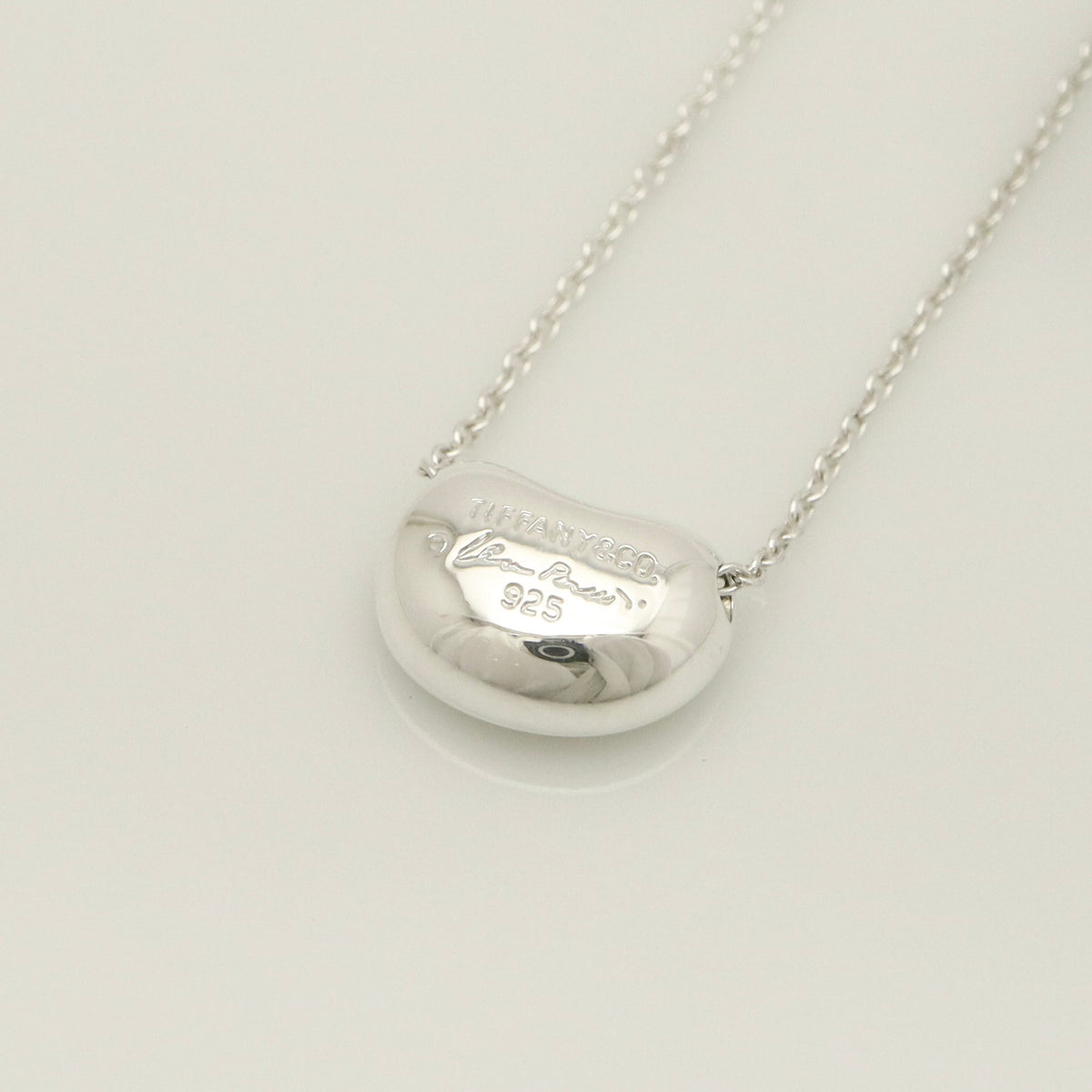 TIFFANY&Co. ミニ ビーン エルサペレッティ ネックレス AG925