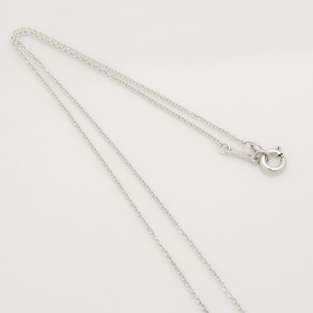 Tiffany & Co. Loving Heart Pendant Necklace Sterling Silver 925 