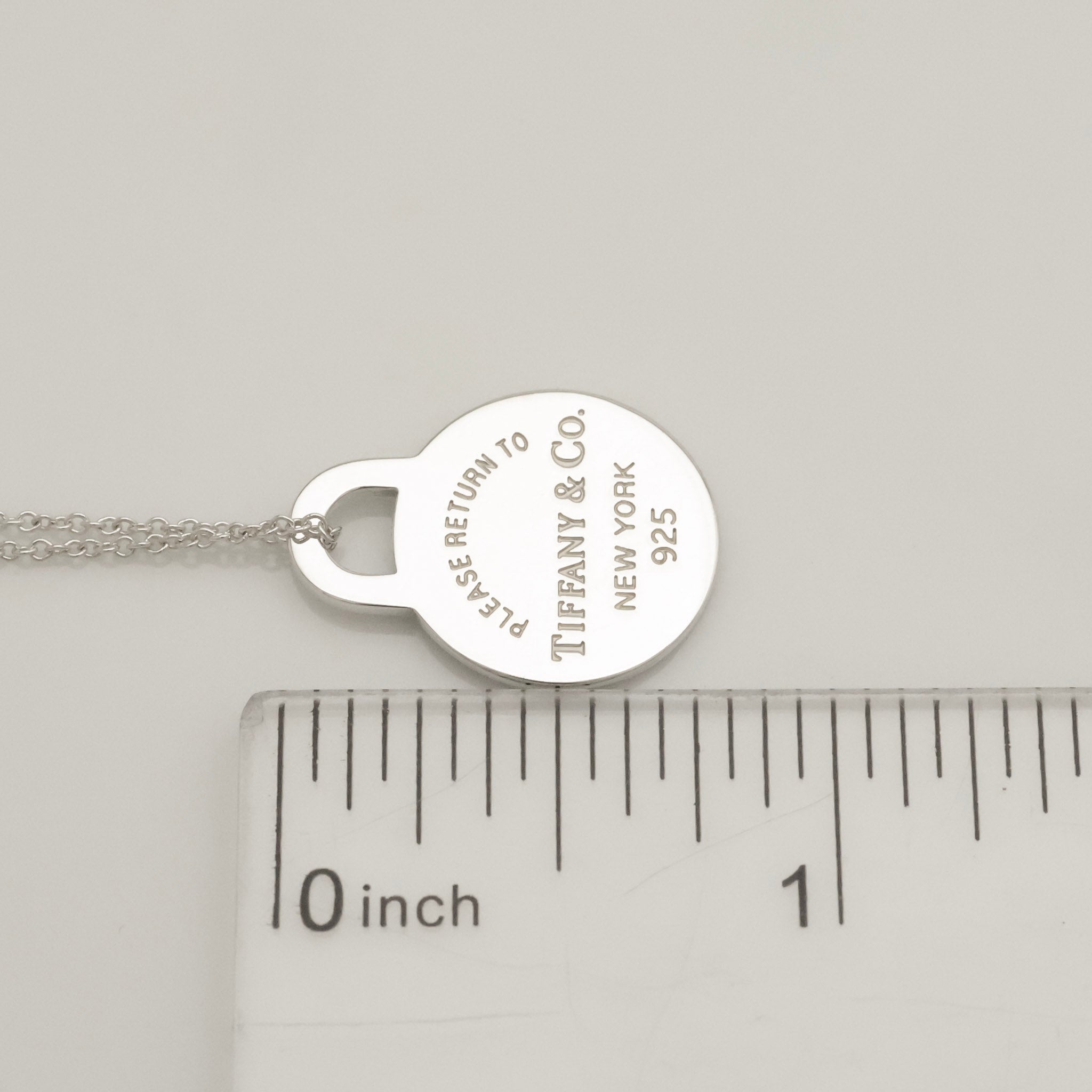 TIFFANY&Co.リターントゥ ティファニー ラウンド ネックレス AG925