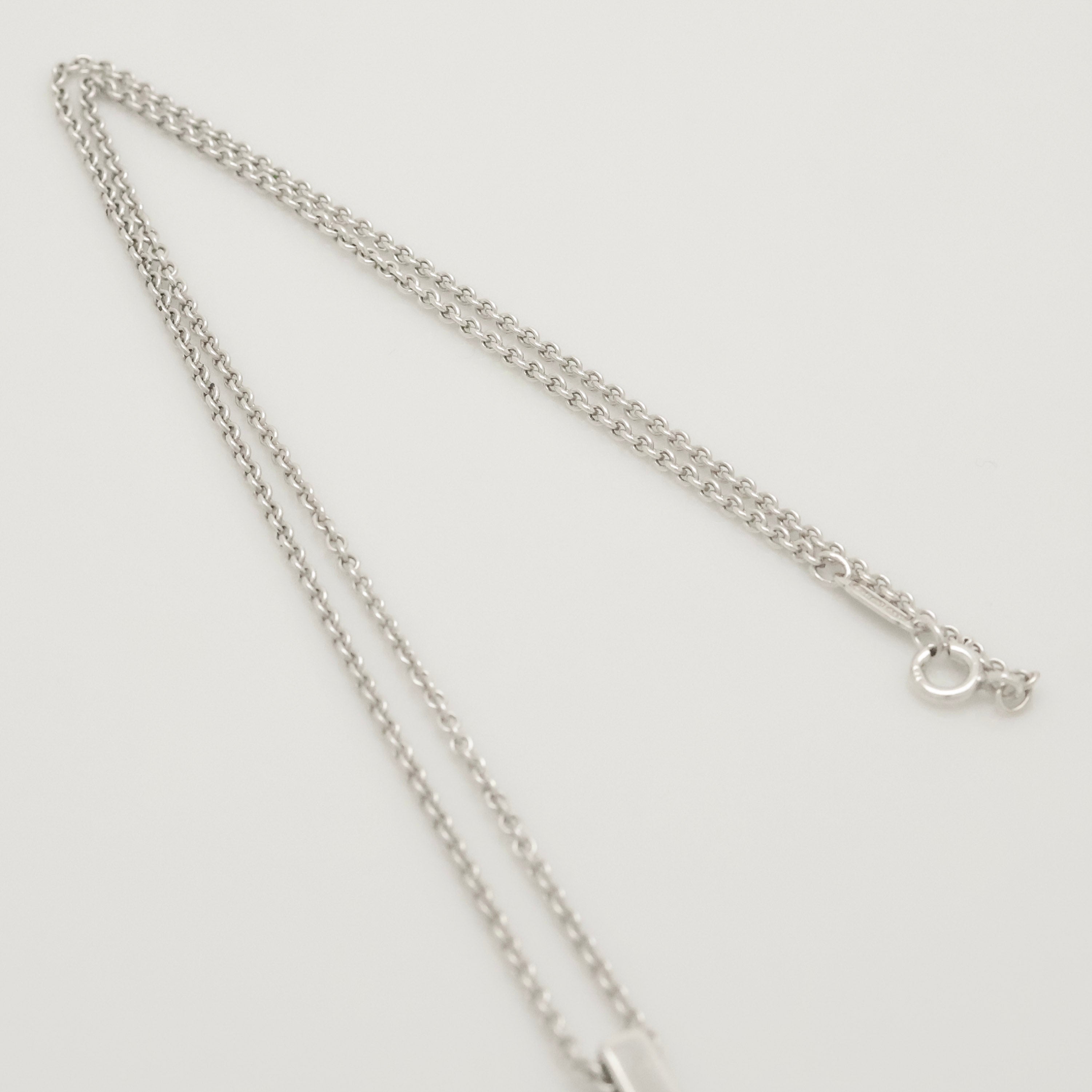 TIFFANY&Co. 1837 モンタージュ スクエア ネックレス AG925