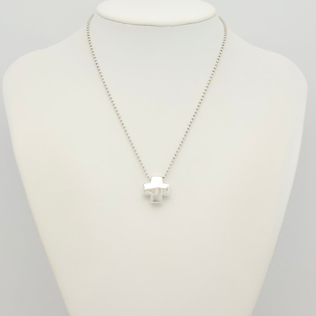 TIFFANY&Co. ローマン クロス ネックレス AG925