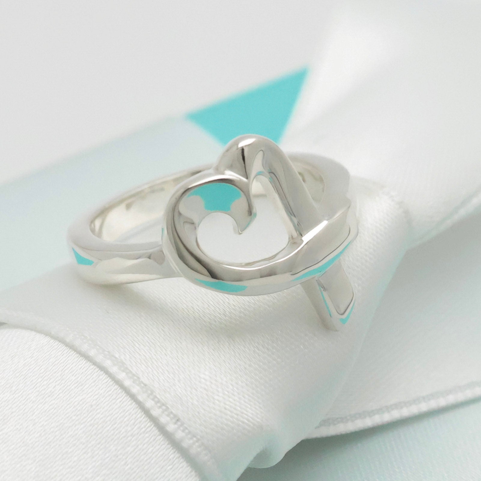 TIFFANY&Co. ラビングハート パロマピカソ リング 7 号 AG925