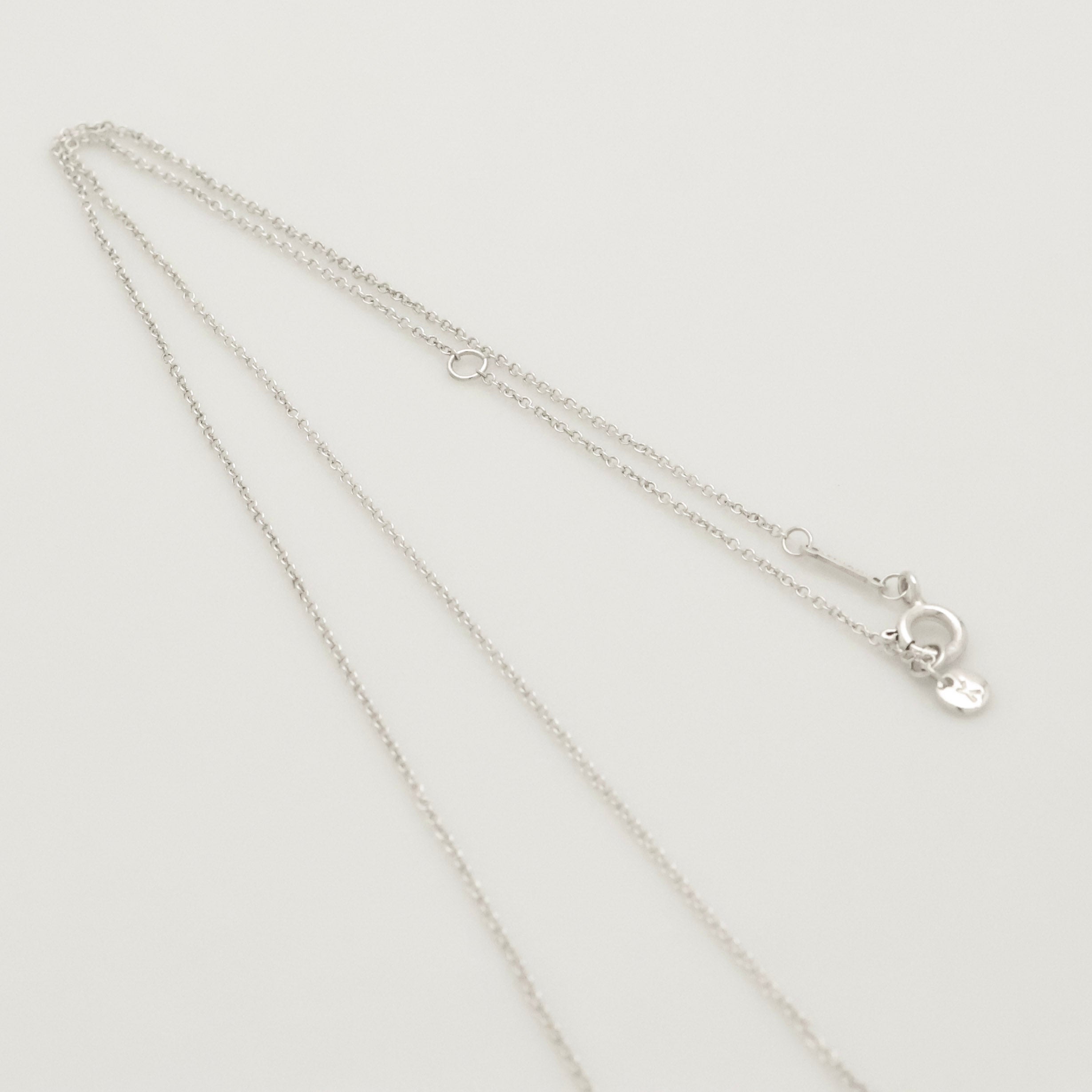  Tiffany & Co. Loving Heart Arrow Necklace Sterling Silver 925 