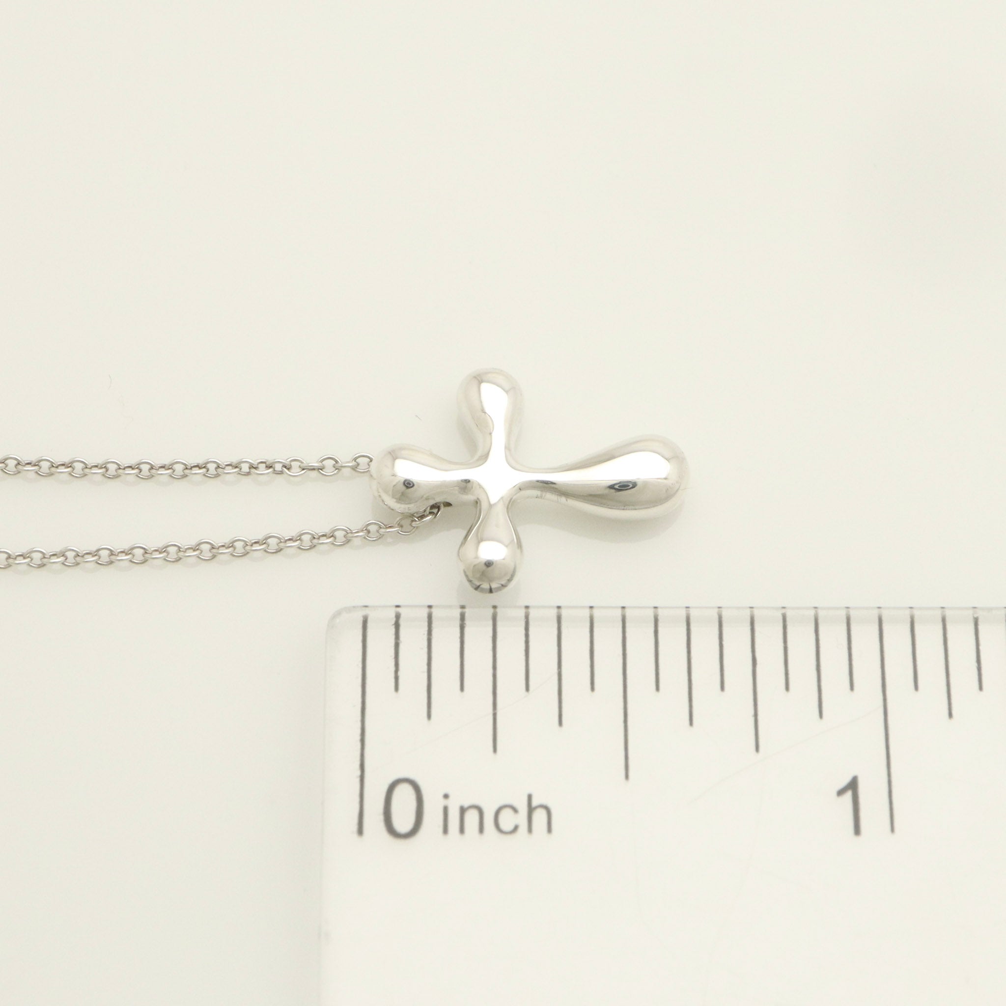 TIFFANY&Co. クロス エルサペレッティ ネックレス AG925