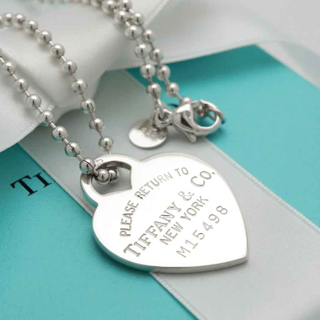 TIFFANY&Co. リターントゥ ティファニー ハート タグ ネックレス AG925