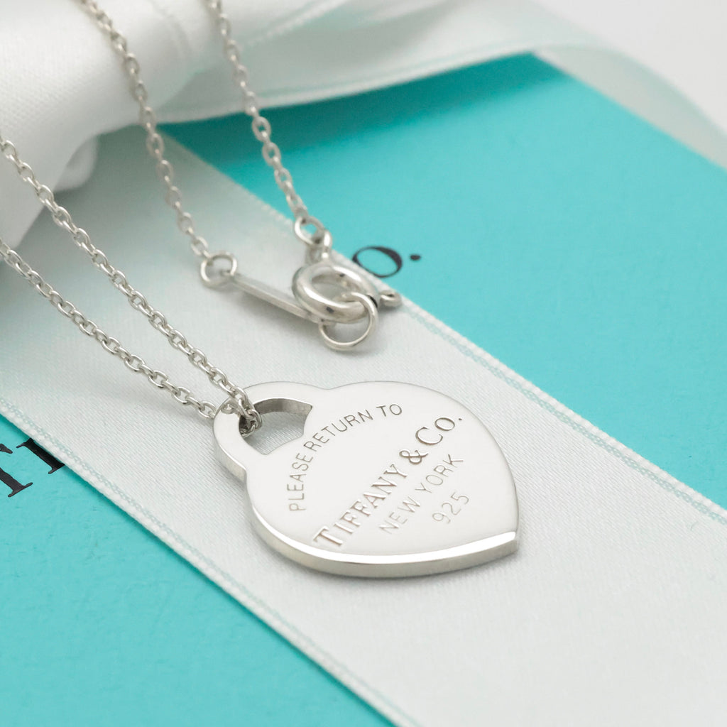 TIFFANY&Co. リターントゥ ティファニー ハート タグ ネックレス AG925